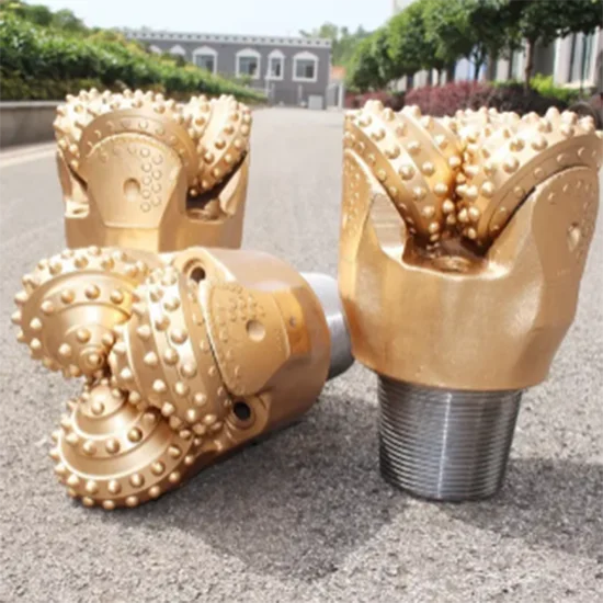 TCI tricone bits for Medium-hard rock formation with sealed bearing rotary for mine blasting