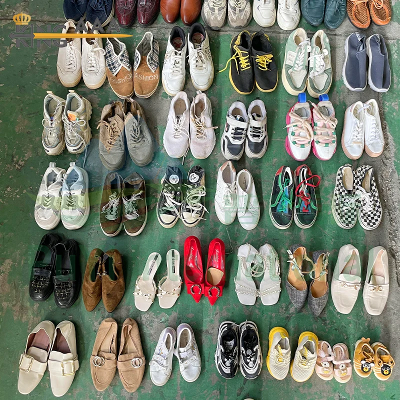 Wholesale Brand High Quality Thrift Men Shoe Bundle Second Hand Women