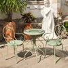 B three-piece set-green