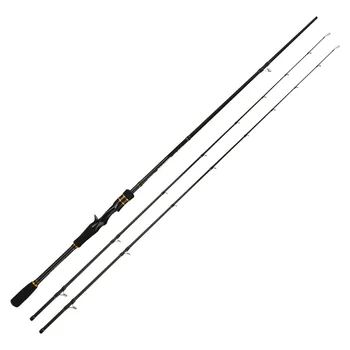 JOHNCOO Ex-Fast Fishing Lure Rod 2.1m ML M 2 Tips 5-28g High Quality Baitcasting Fishing Rod