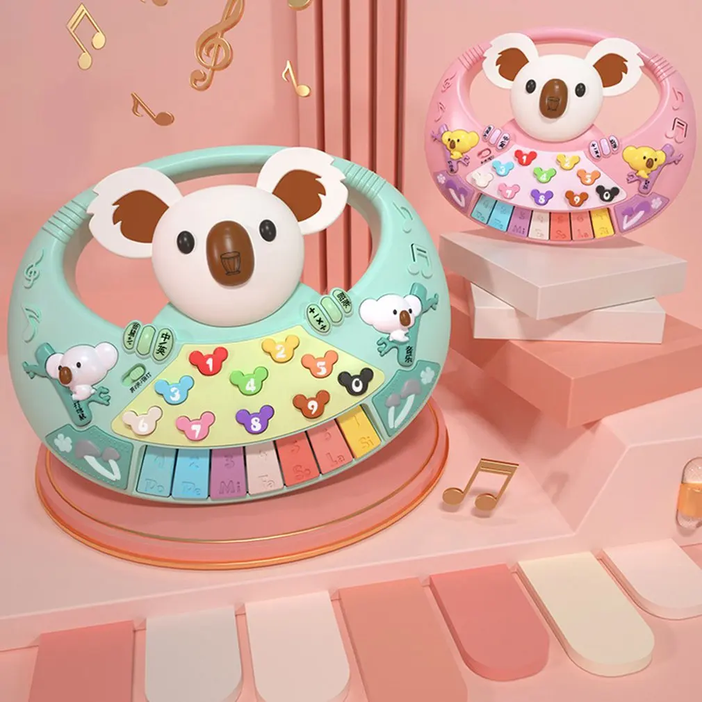 Детский мини музыкальный пластиковый игрушечный пианино, электронные музыкальные инструменты, игрушки