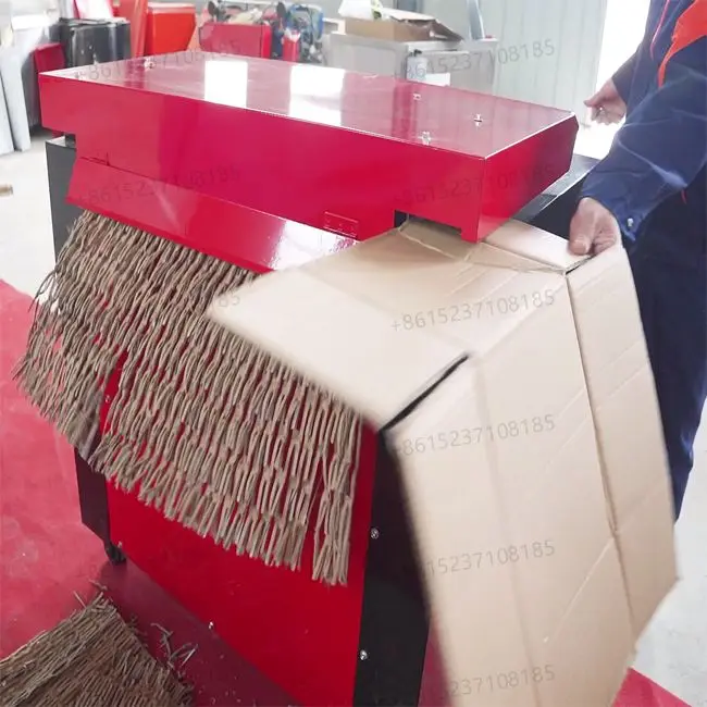 Cardboard shredding machine Honeycomb cardboard expanding and cutting machine Cardboard shredder