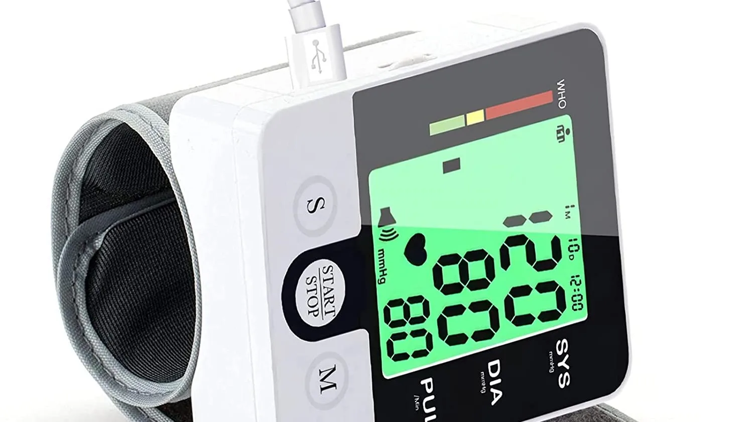 Rechargeable Portable Blood Pressure Measuring Device Medical