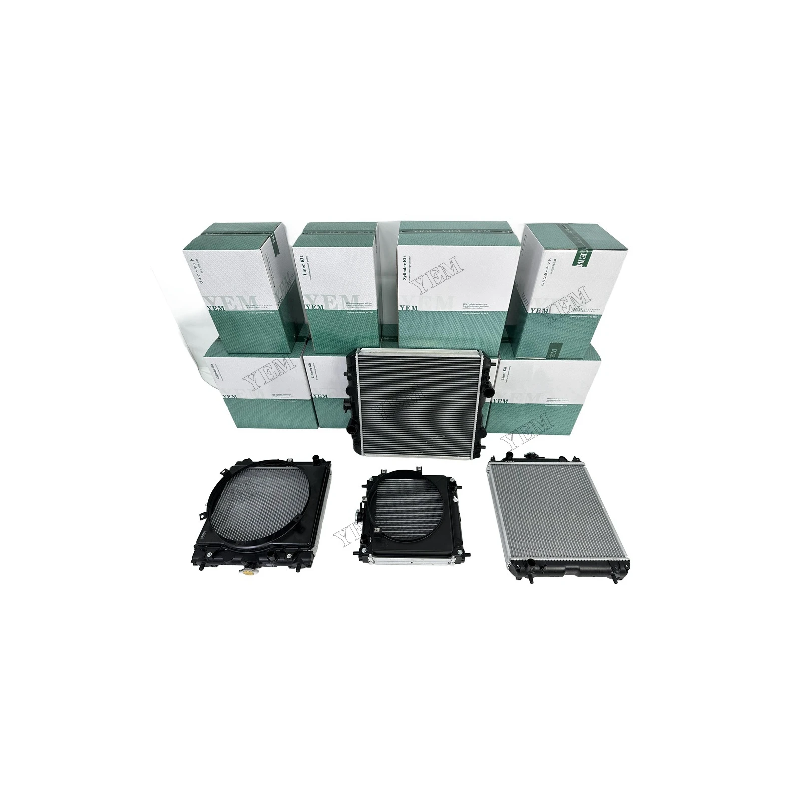 2T72 2T75 2TNE66 2TNE68 Assy Radiator for Yanmar Engine Parts Manufacturer