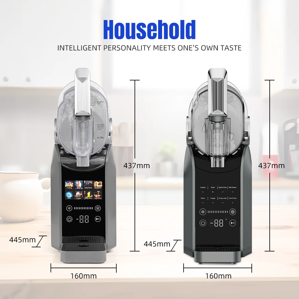 Table Top 1.8L Slush Slushie Machine Wholesale Wine Tea Softdrinks Small Margarita Slush Maker Machine for Home