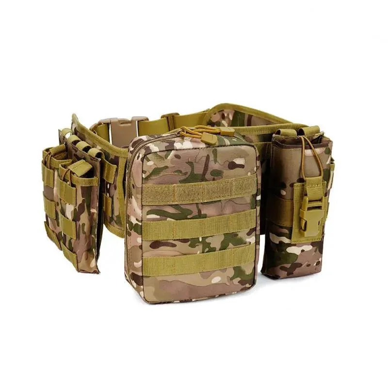 Hot Selling Premium Camouflage Tactical Waist Cover Multifunctional Carrying High Capacity Waterproof Camouflage Waist Belt