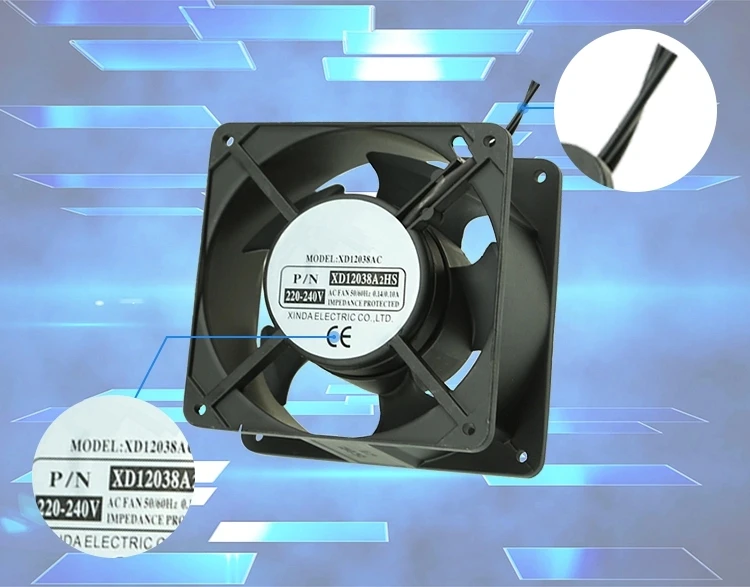 Flow Rack Mount Fan, 1U, SPCC, Axial, 220V - detail 4