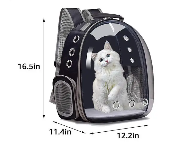 product hot sale cat backpack bubble cats dogs pet carrier suitable for cats traveling transparent outdoor waterproof  backpack carrier-49