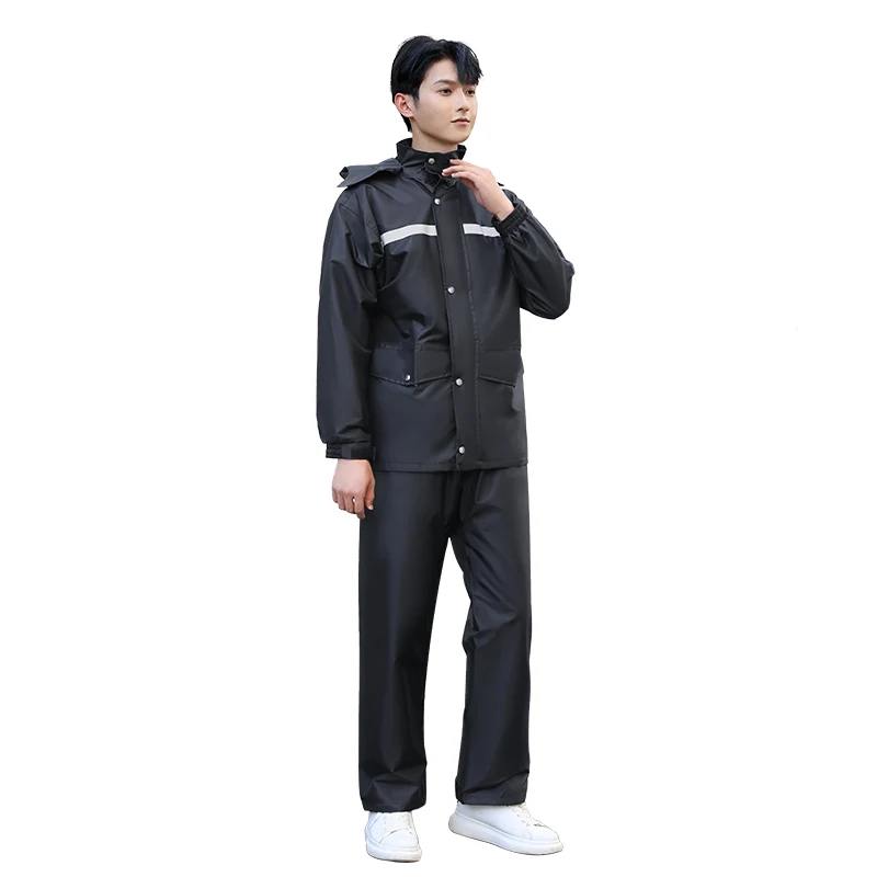 Waterproof Polyester Motorcycle Rain coat  Adult Rainy Day  Suit for  Fishing Activities