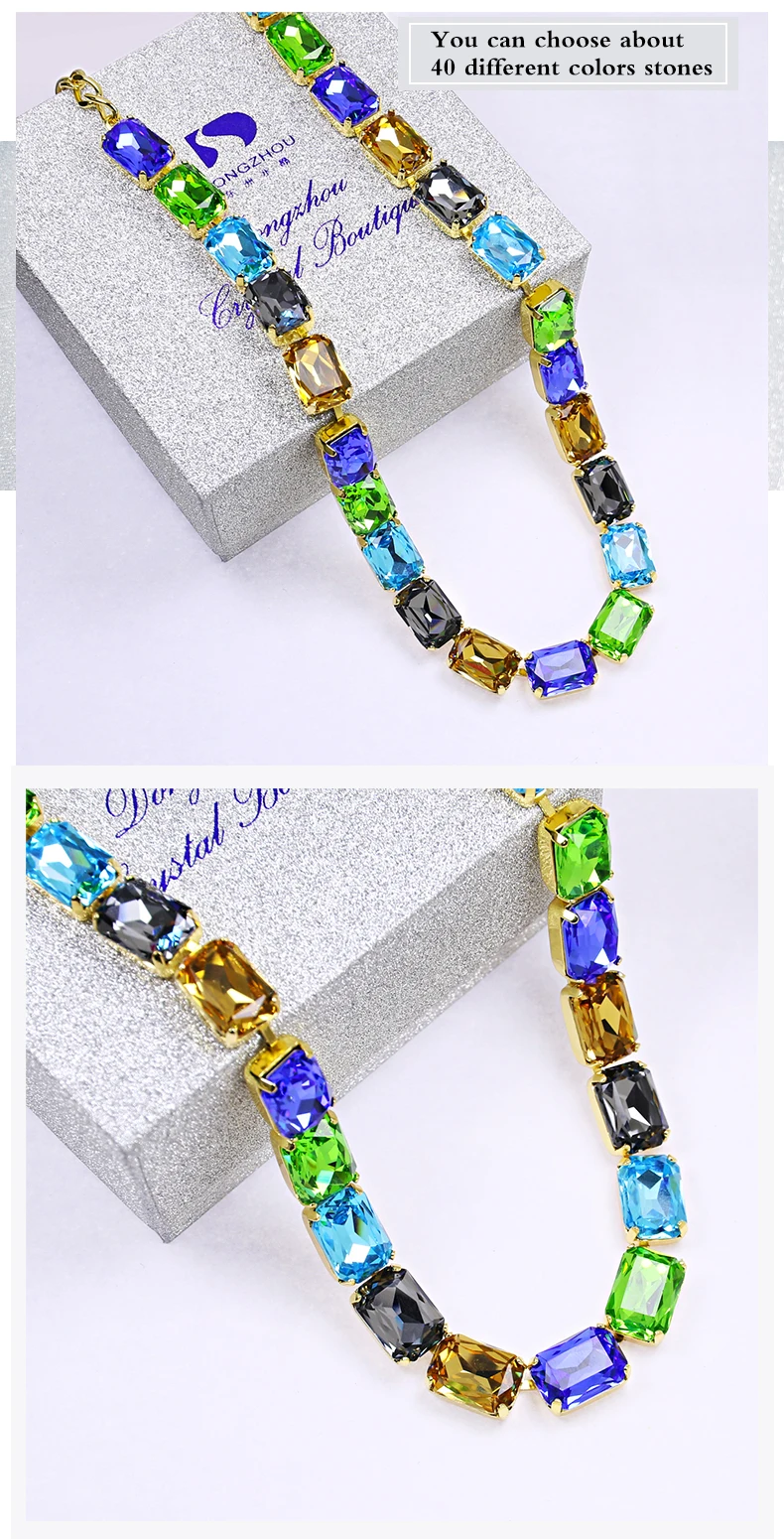 Octagon Claw Empty Rhinestone Cup Chains for Bracelet Making