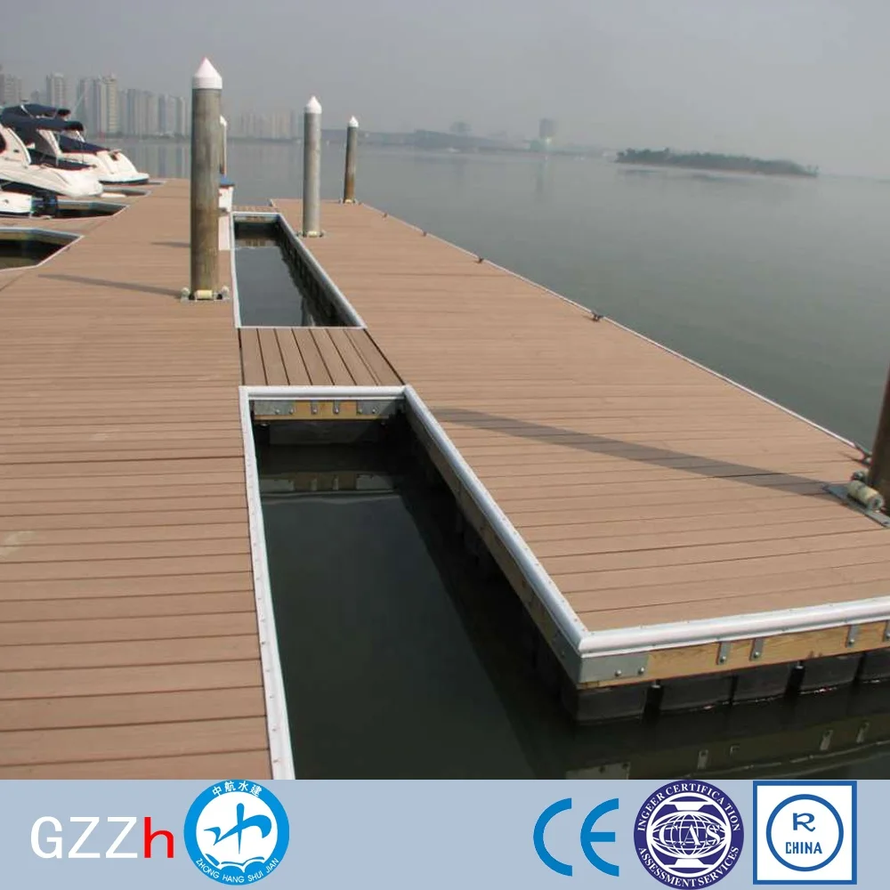 Concrete Floating Dock with Steel 4m Floating Dock System Aluminum Marine Good Price Floating Pontoon