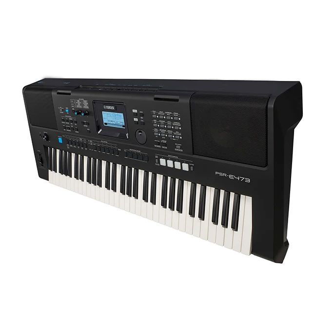Yamaha psr-473 (箱あり) Yamahas PSR-473 Electronic Organ - 61 Keys & LCD Display