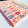 pink mahjong tile