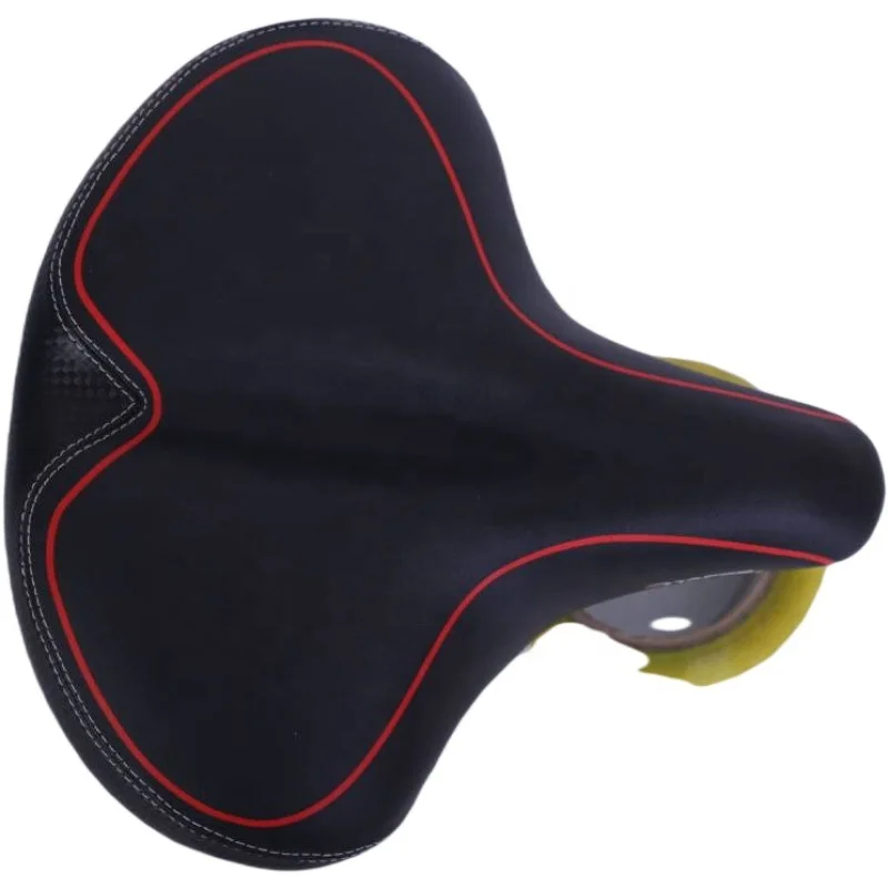 Wholesale Comfortable Pu Bicycle Saddle Top Spring Damping Cushion Bike ...