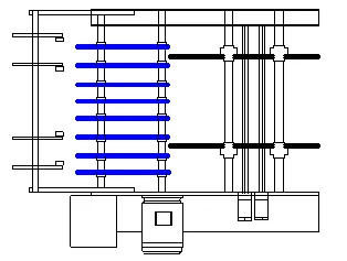 product pryb 900f automatic cold glue straight line bottom lock side glue box mini paper tray forming folder gluer machine-17