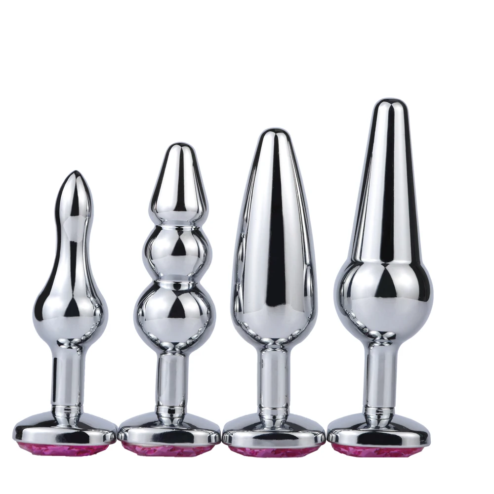 Cute Base Metal Anal Plug Erotic Anal Sex Toys for Women Men Sex Games Butt  Plug Couple Adult Sex Products