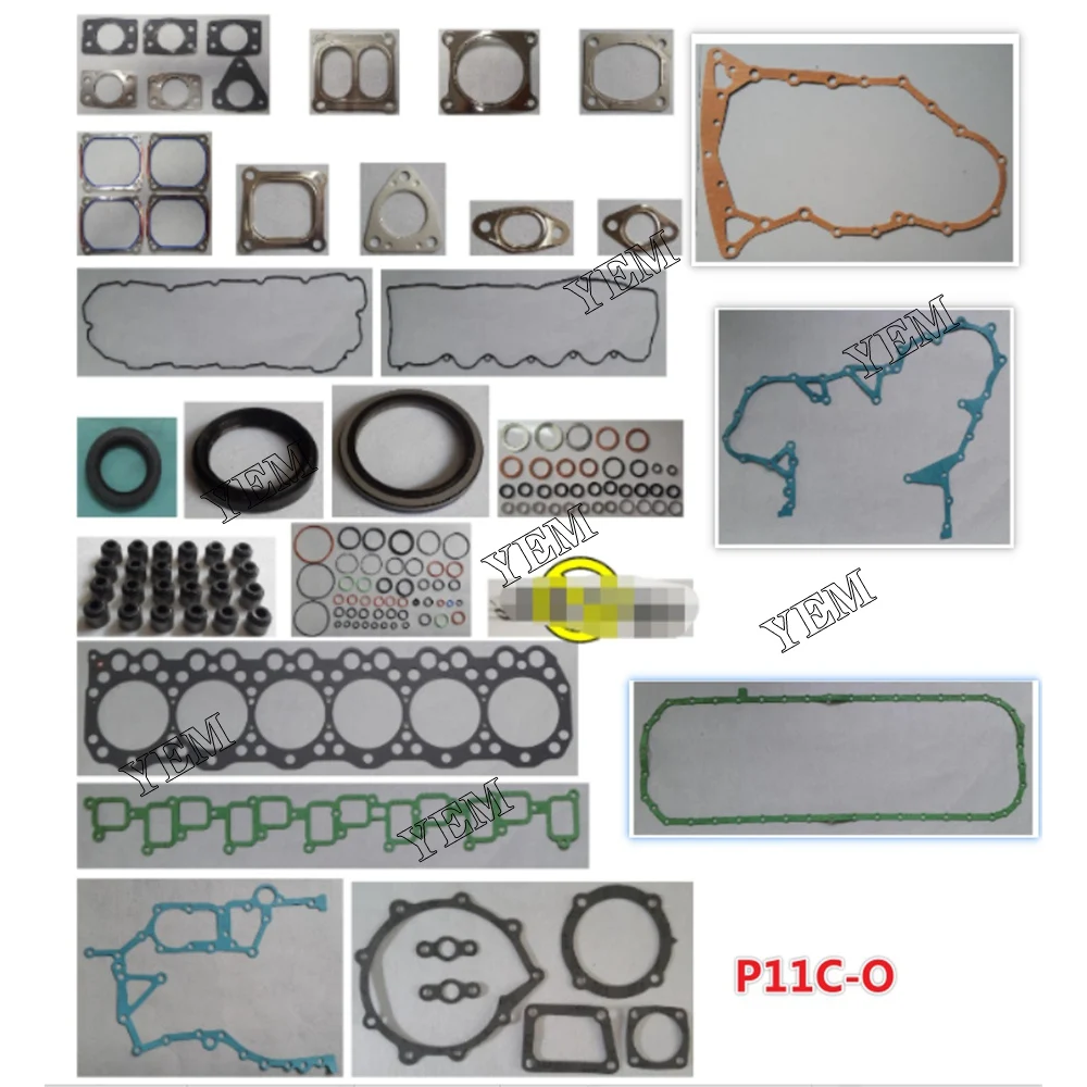 Full Gasket Kit Fit for Hino P11C-O Engine 2