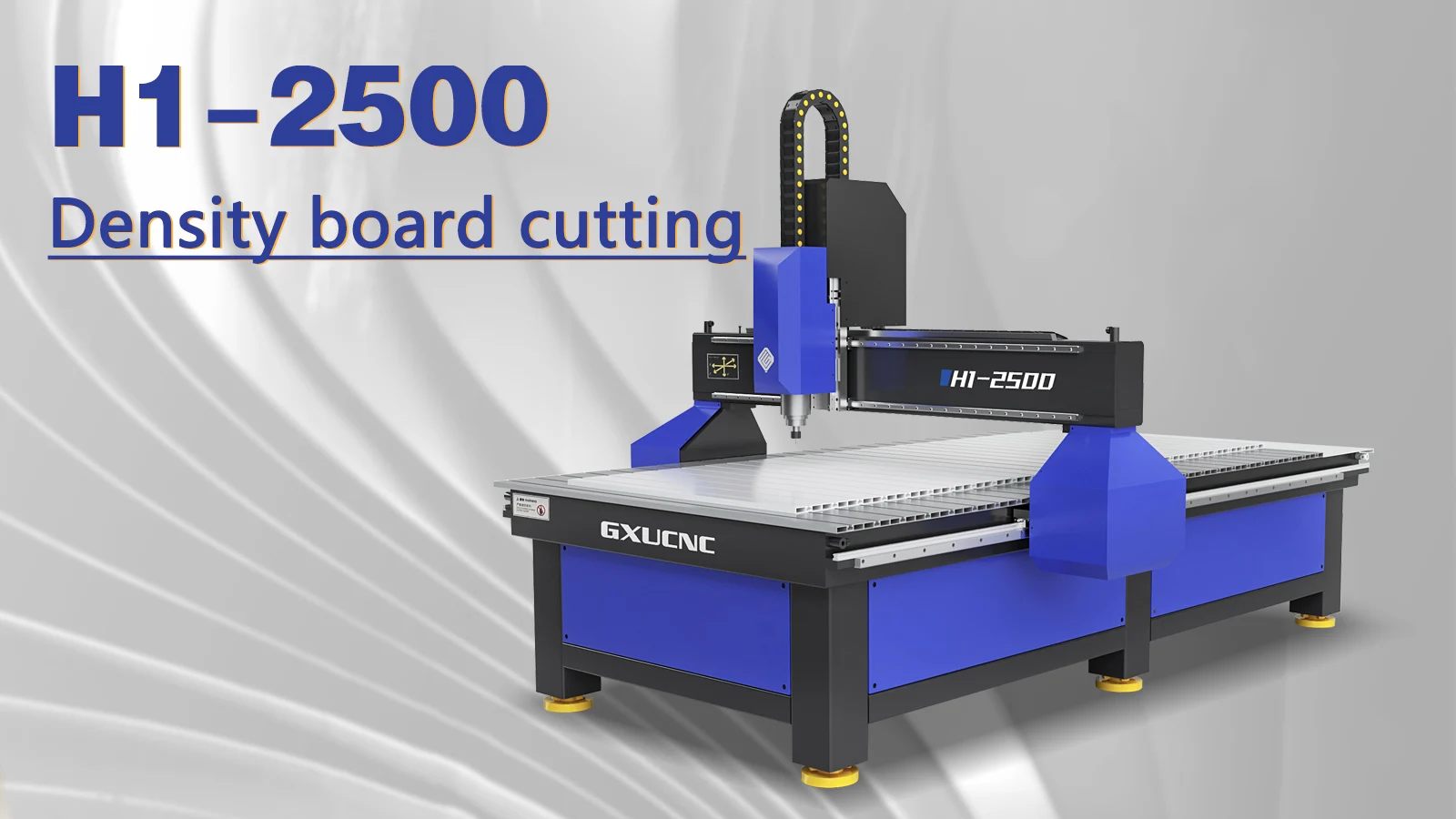 GXUCNC H1-2500 CNC Router - Precision Wood and Aluminum Work