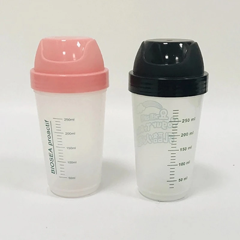 Custom 250ml Mixing Bottle 300ml Shaker Bottle