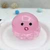 Pulpo cabezón - rojo transparente
