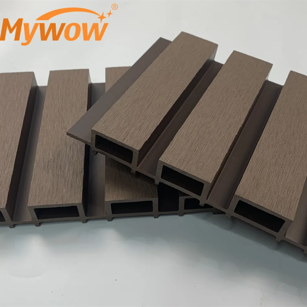 Modern 50x50 Outdoor WPC Wall Panels - Waterproof & Fireproof