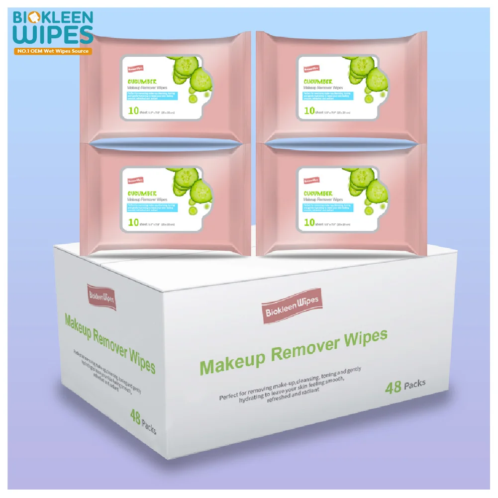 Biokleen 50 Count Resealable Flip Hand And Deodorizing Wipes After