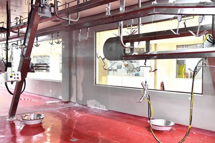 Muslim approved small ruminant sheep slaughterhouse equipment