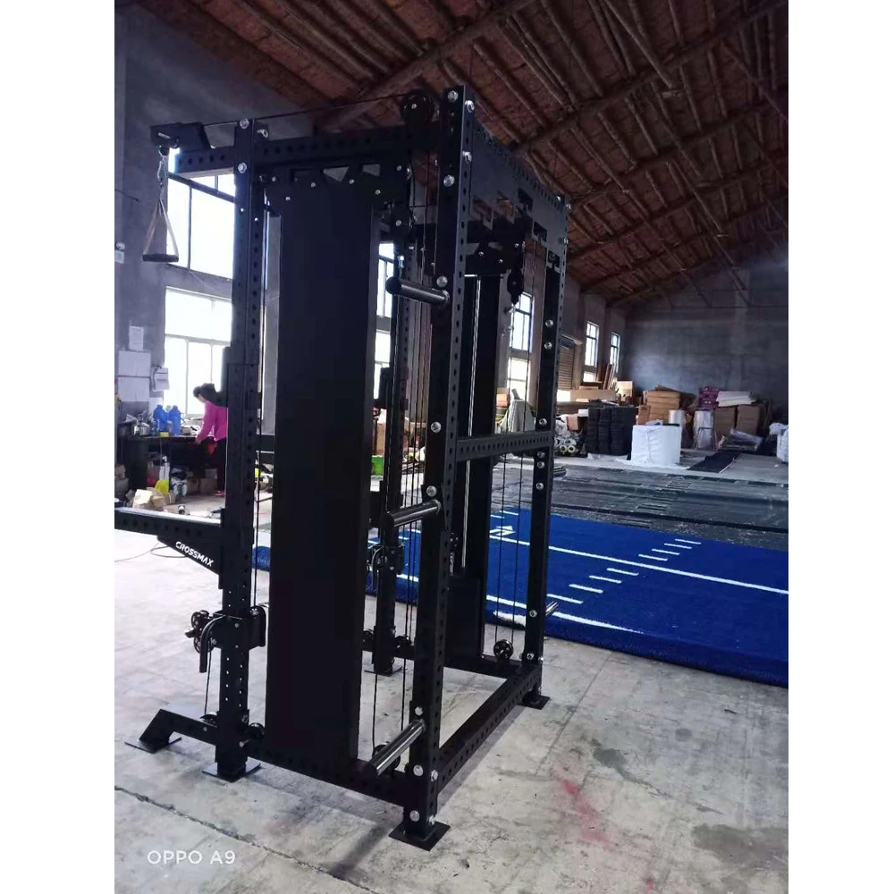 Crossmax power rack оборудование для тренажерного зала многофункциональный роликовый кабель