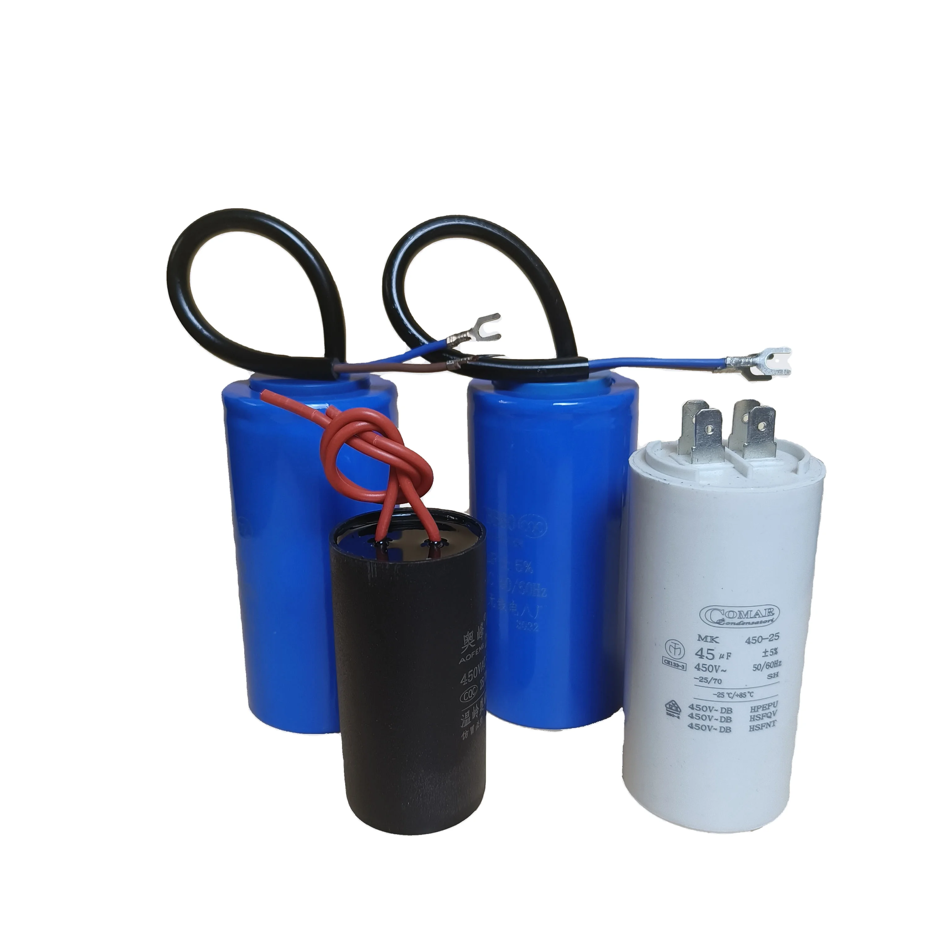 CD60 start Capacitor For Single Phase Electric Motor Starting 250V 300V 450v