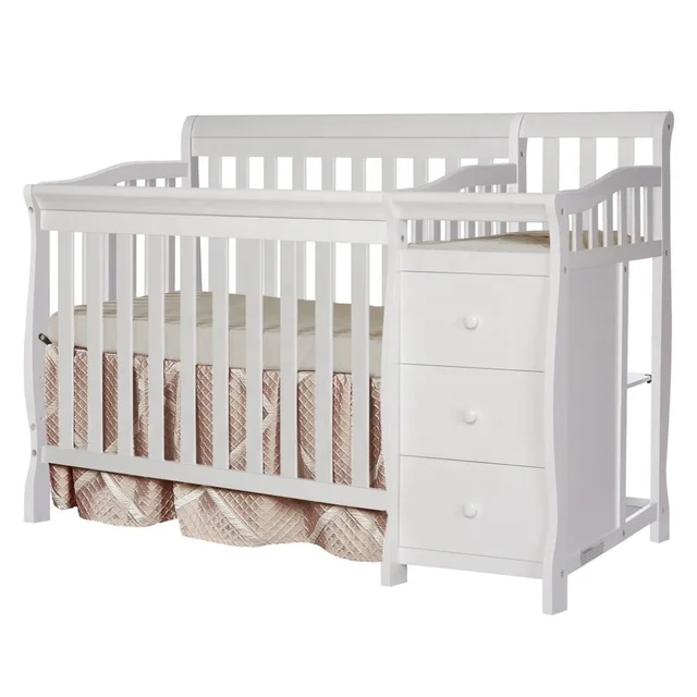 High Quality Cradle for Baby Solid Wood Pine Cot Bed Baby Bassinet