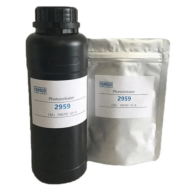 i2959 C12H16O4 irgacure 2959 photoinitiator CAS 106797-53-9 UV photoinitiator 2959 for uv curing