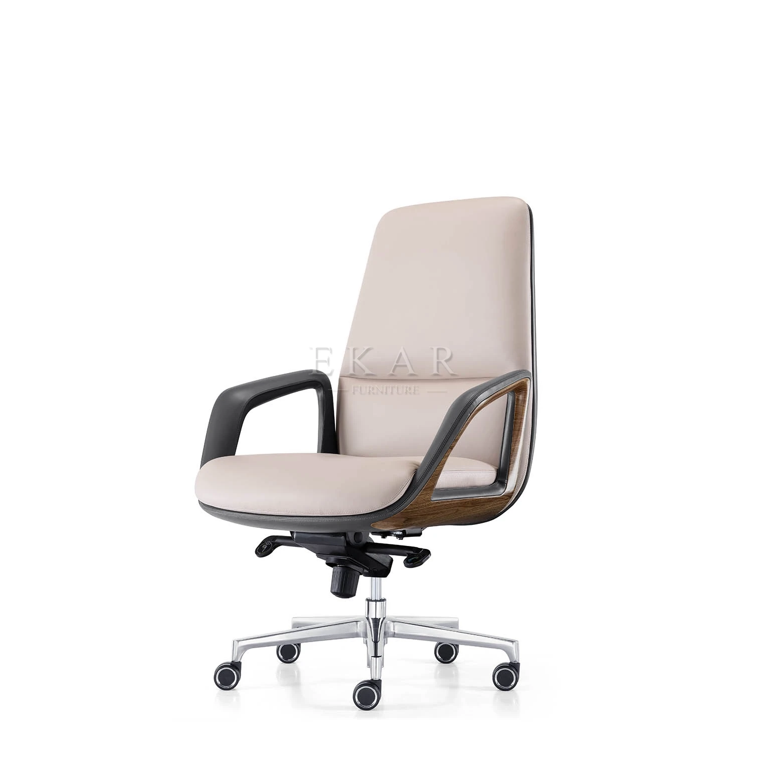 Foshan Modern High Back Executive Chairs Genuine Leather Office Chair supplier