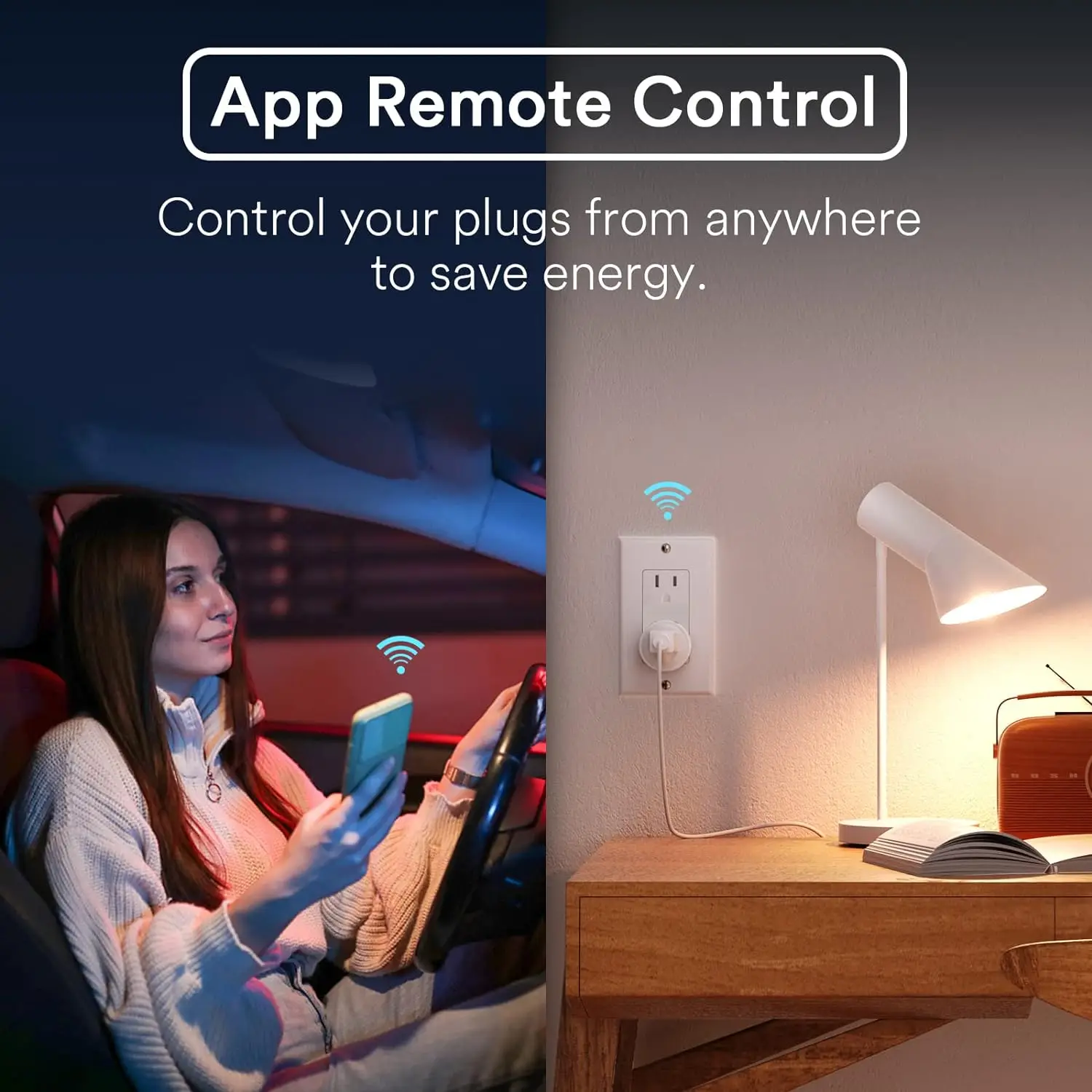 16A Tuya Mini Smart Plug Socket with Power Monitor Smart APP Remote Control WiFi Outlet Socket