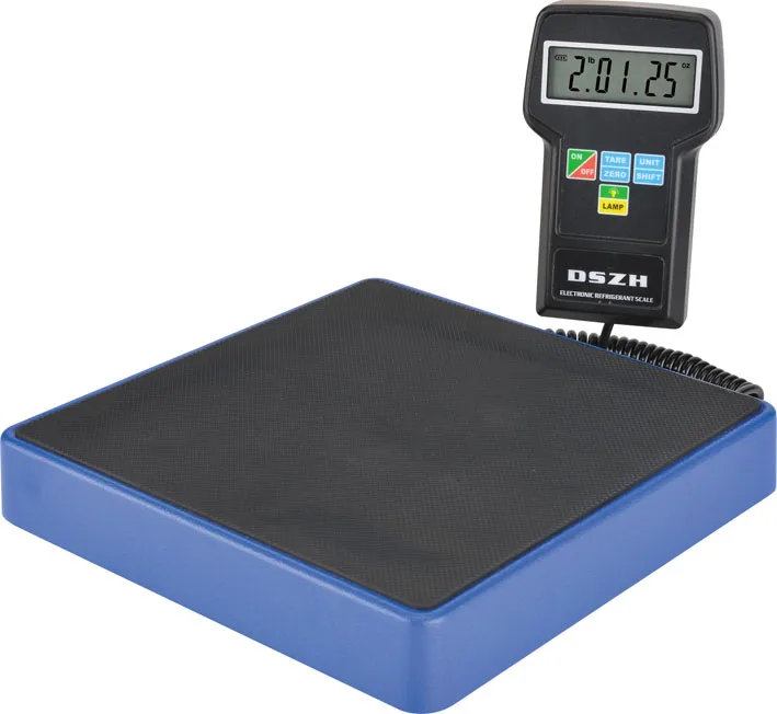 Hot Sales Air Conditioner Portable Accurate Electronic Scale Refrigerant Charging Scale for Refrigerants Weight Balance Scale