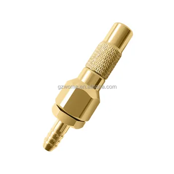 Brass Screw On Twist-on Air Chuck Tire Inflator Nozzle For Tire For Bicycles Motorcycles Cars Buses Trucks