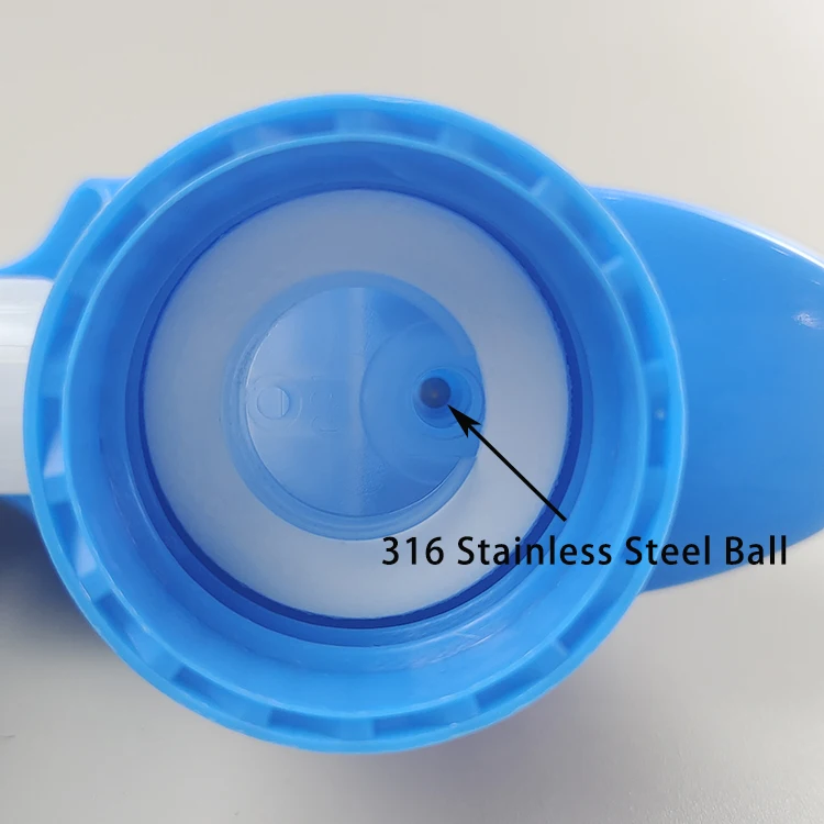 New Factory Supply Chemical Resistant to Hydrofluoric Acid Strong All Plastic Trigger Sprayer With 316 Stainless Steel Ball supplier