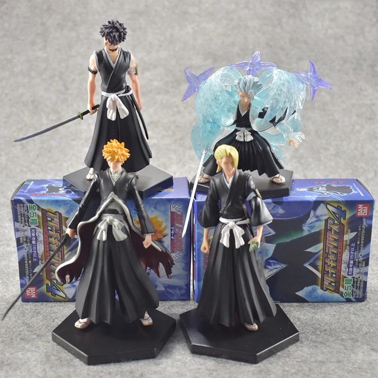 漫画血液戦闘漂白アニメ 4 黒崎一護朽木白哉 Pvc アクションフィギュアプラモデル Buy ブリーチアニメ 4 Pvc アクションフィギュア プラモデル Product On Alibaba Com