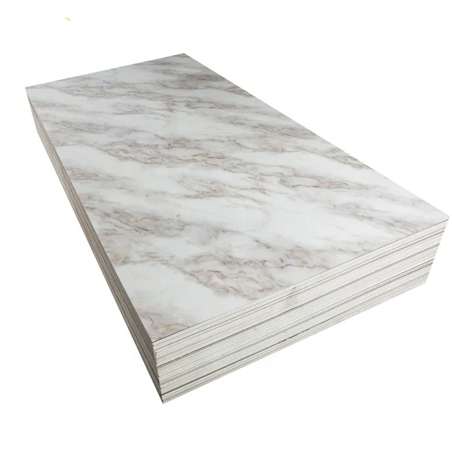 High Quality White Marble Wall Panel for Interior Turkey Mugla White Marble Slab PVC Plastic Board