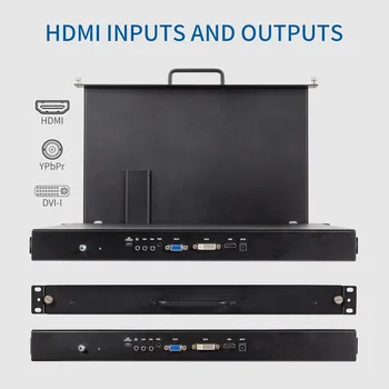 FEELWORLD SC173-HSD-56 17.3 Inch 1RU Professional Rack Mount Monitor Full HD with Multi-screen Option Boot Screen Customization detail image