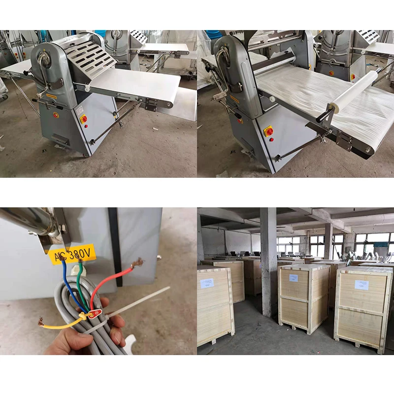 Ce Automatic Imported Belt Dough Sheeter Pressing Machine Rondo Dough