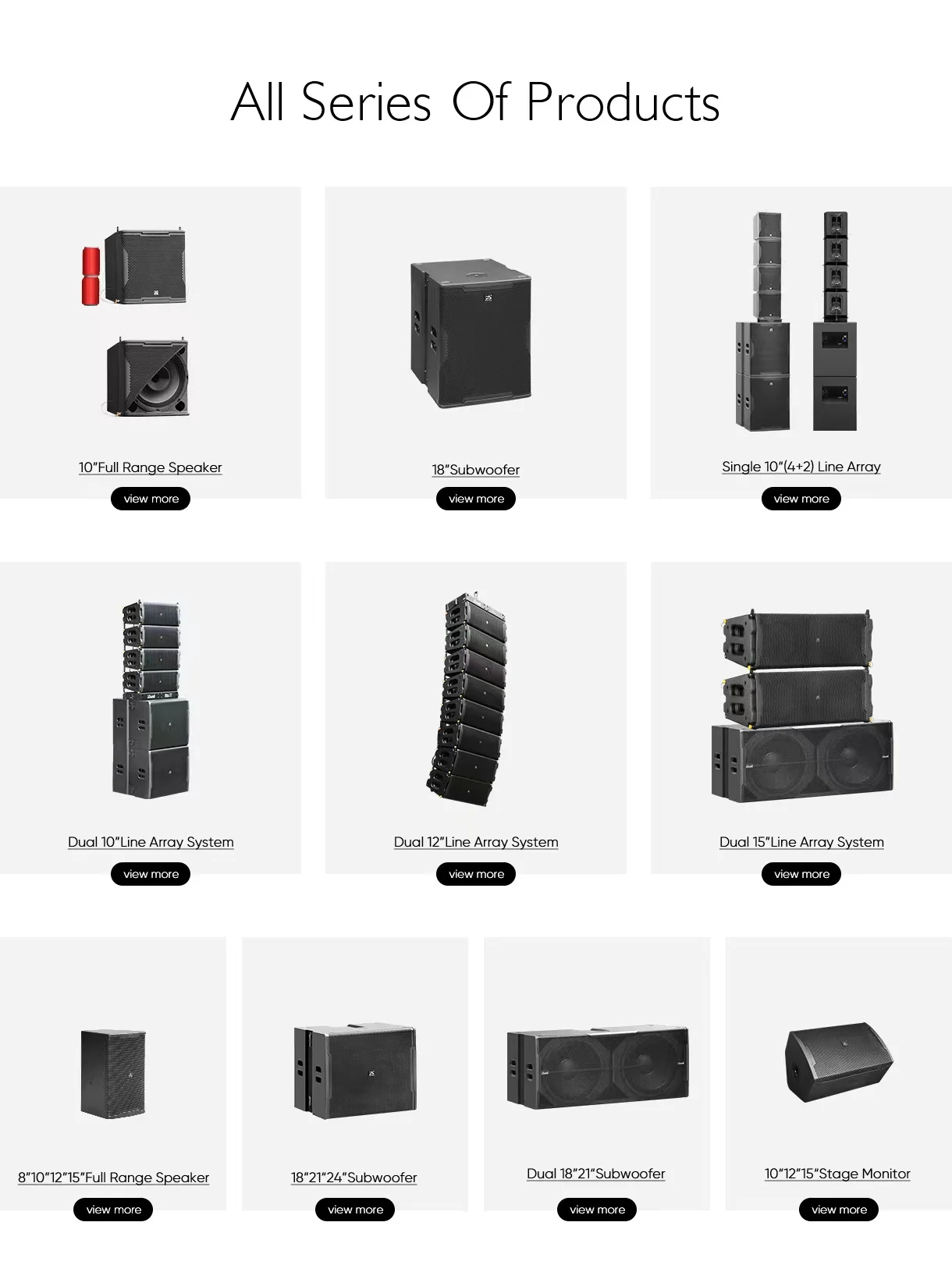 Coaxial Line Array Speaker Active Passive Compact Mini Line Array Professional Audio System