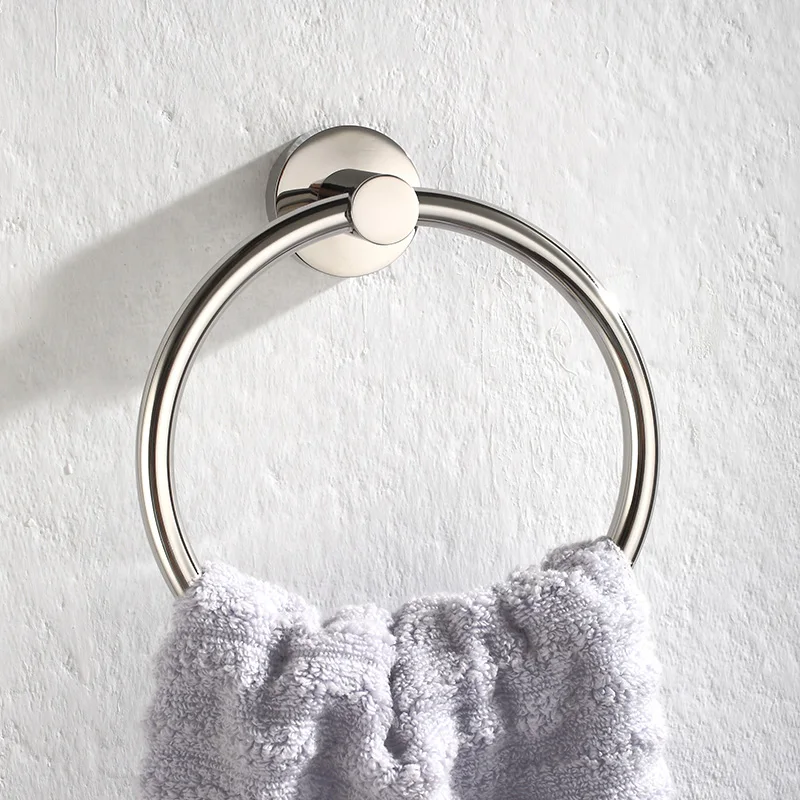 High Quality Stainless Steel Wall Mounted Bathroom Towel Holder Small