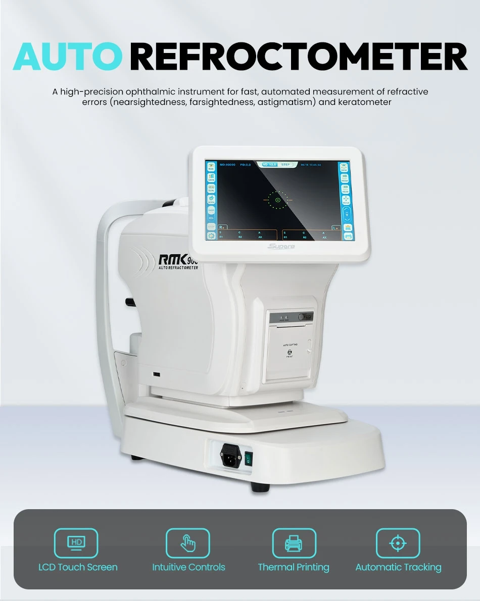 Vision Screening Equipment Autorefractometer RMK-900 Full Automatic Function High Accuracy Keratometer