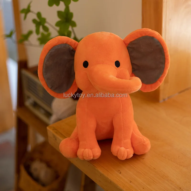 Wholesale Design Doll Custom Plush Colorful Elephant Stuffed Animals