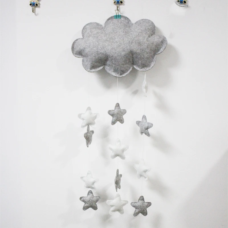 Новый тренд висячая игрушка фетр детский мобильный для туалетной комнаты