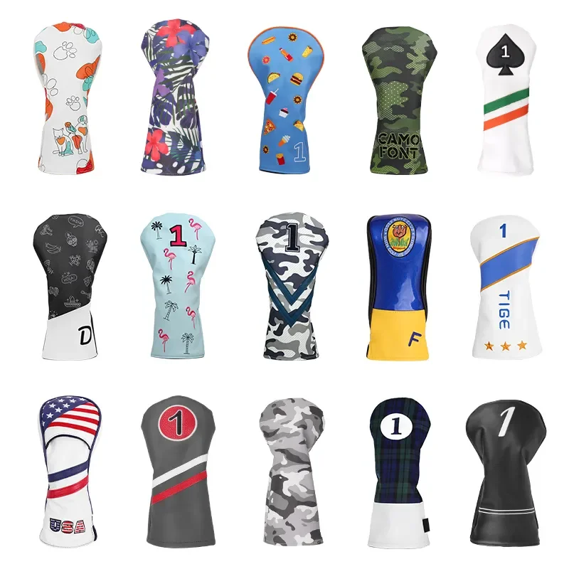 Factory Golf Driver Cover Pu Leather Golf Blade Mallet Putter Headcover