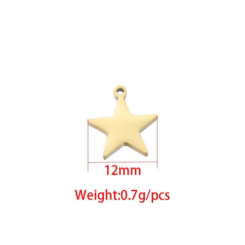 Stainless Steel Star Pendant