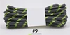 Dark gray- Fluorescent green