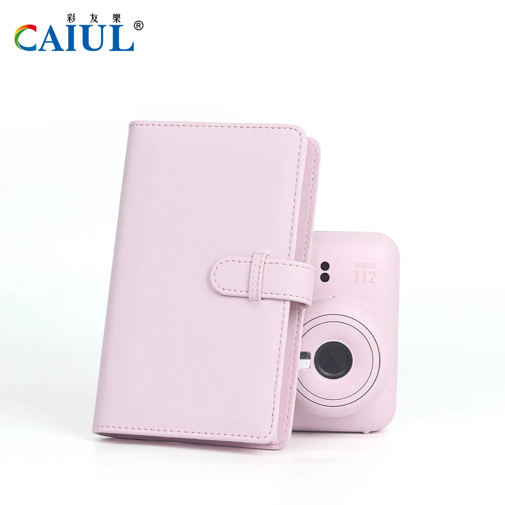 Natural Style 108 Pockets Linen Mini Picture Book Mini EVO Photo Gallery Book Kpop Album Korea 3 Inch Photo Album