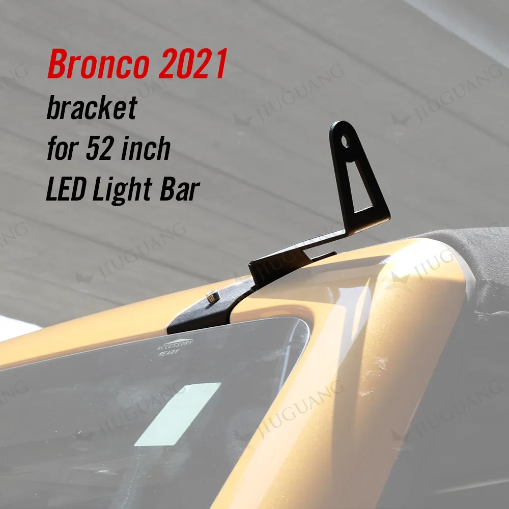 Customize 2021 2022 6th Gen Bronco Accessories 52 Inch Curved Straight